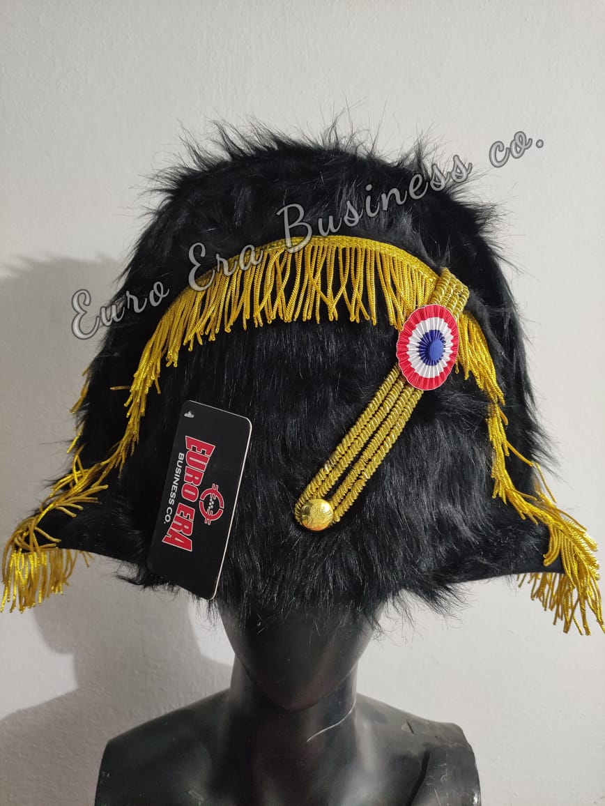 Napoleonic 18th century General Field Marshal Military Bicorn Hat