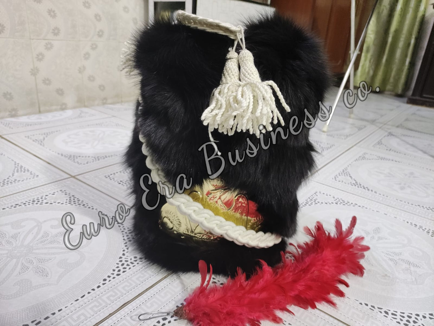 New Napoleonic French Imperial Guards Military Officer Shako Hat