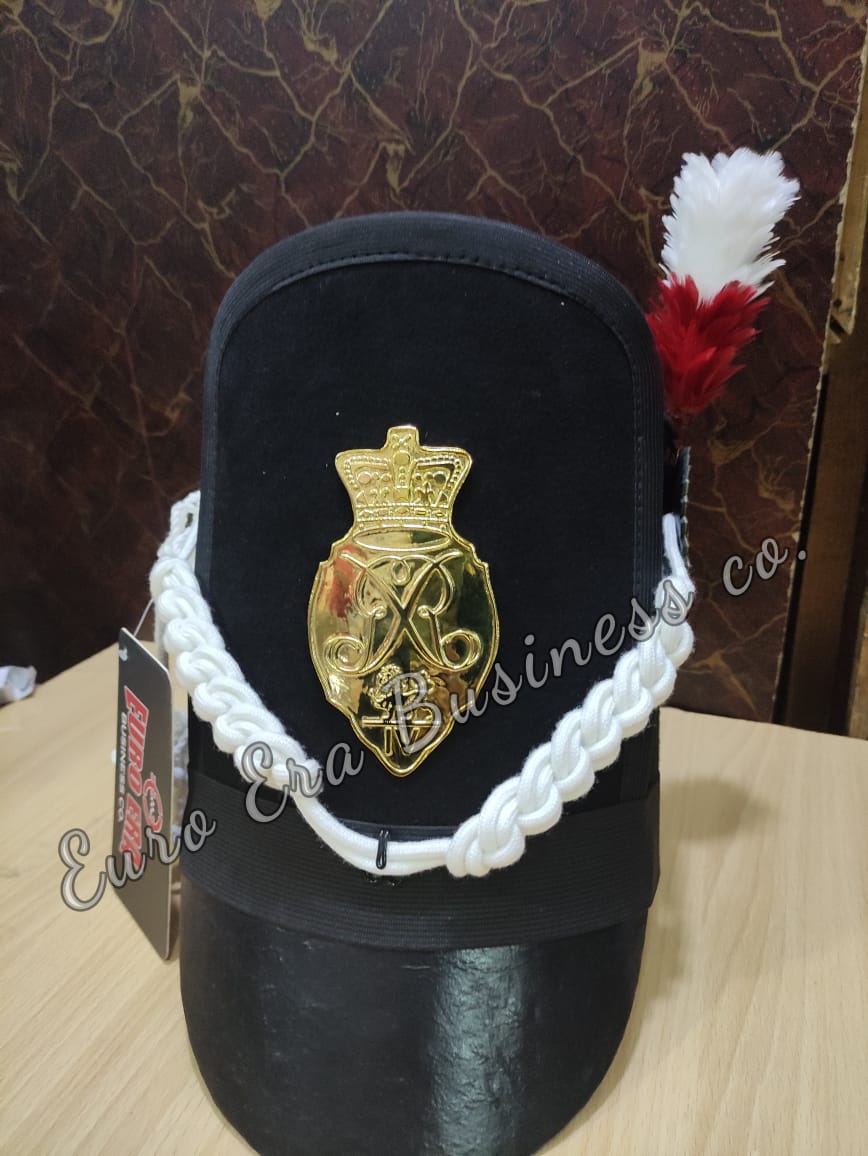 New 18th Century British Shako HAT With Cord Repro