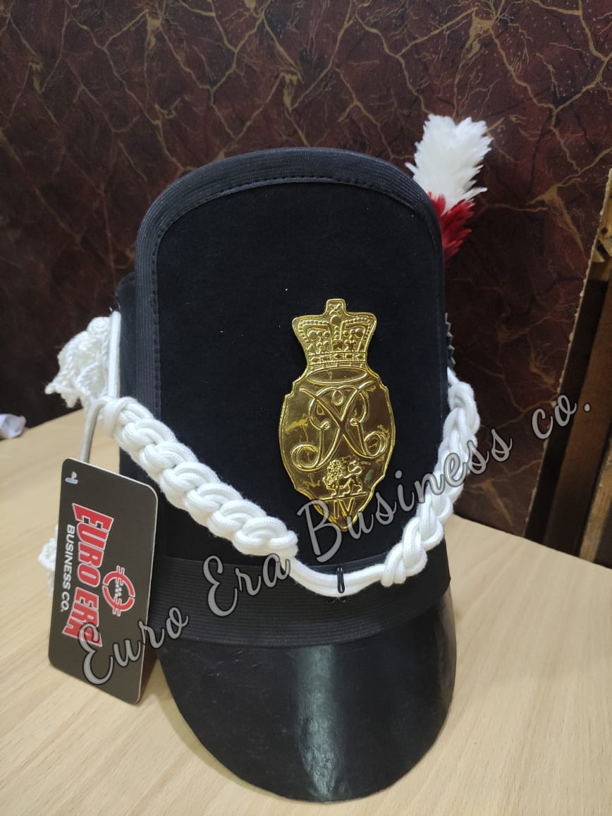 New 18th Century British Shako HAT With Cord Repro