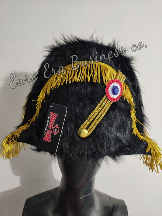 Napoleonic 18th century General Field Marshal Military Bicorn Hat