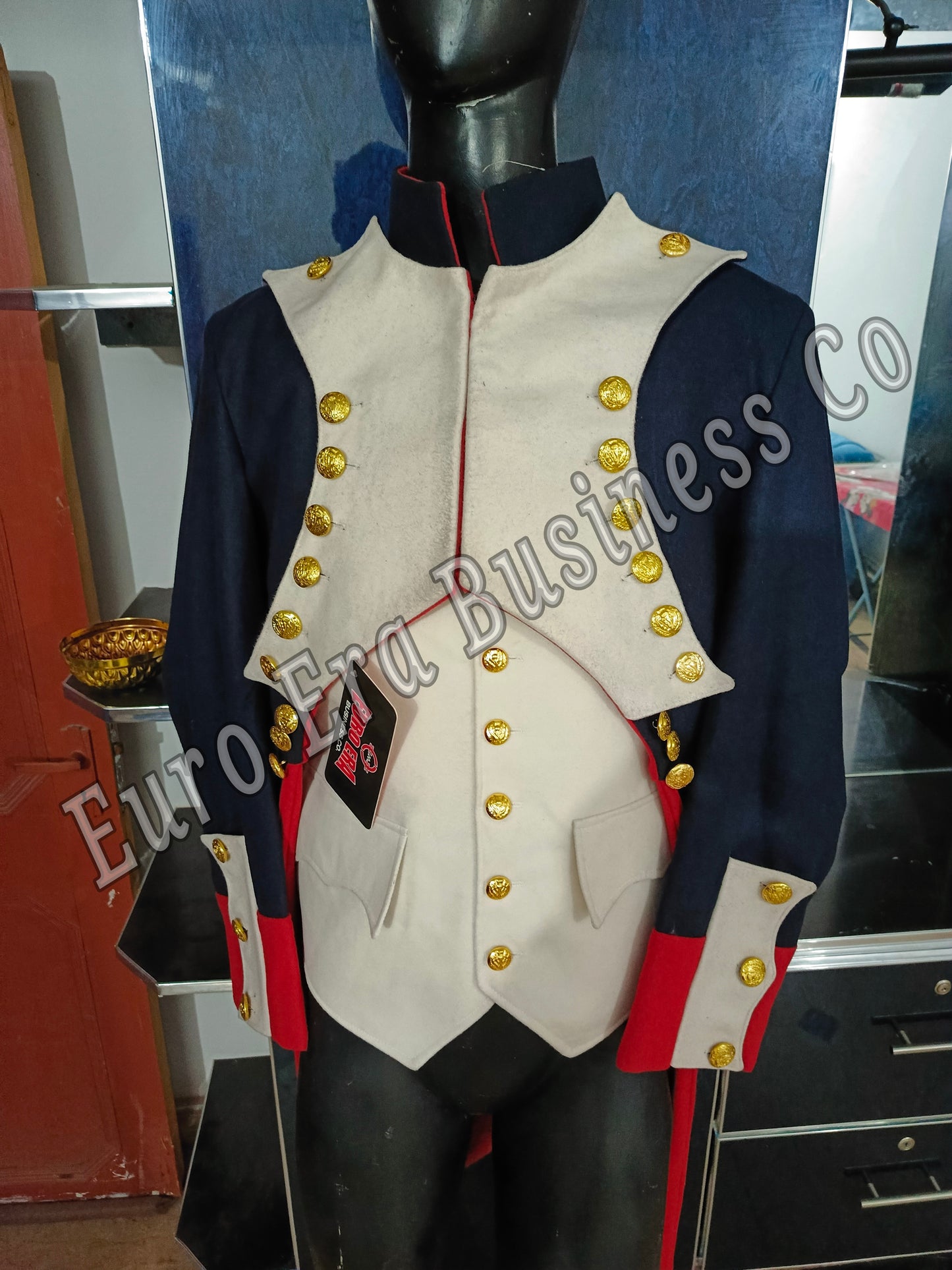 Napoleonic 1st Empire French Infantry Line Regt Frock Coat With Vest