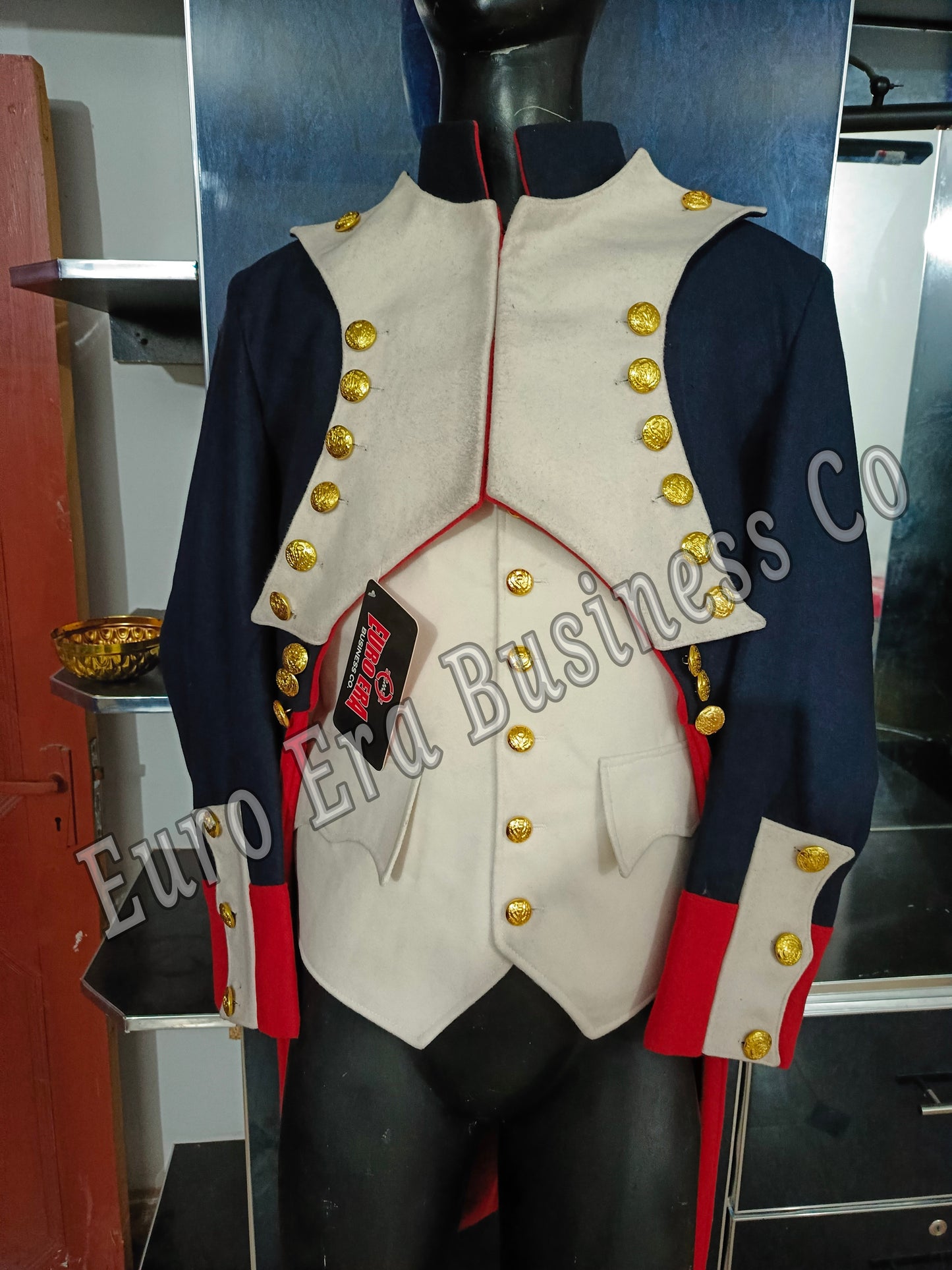 Napoleonic 1st Empire French Infantry Line Regt Frock Coat With Vest