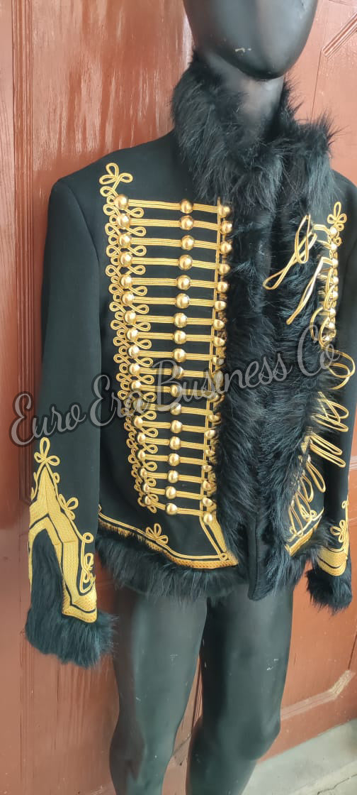 Napoleonic Lieutenant Of 7th Hussars Military Tunic Pelisse Jacket