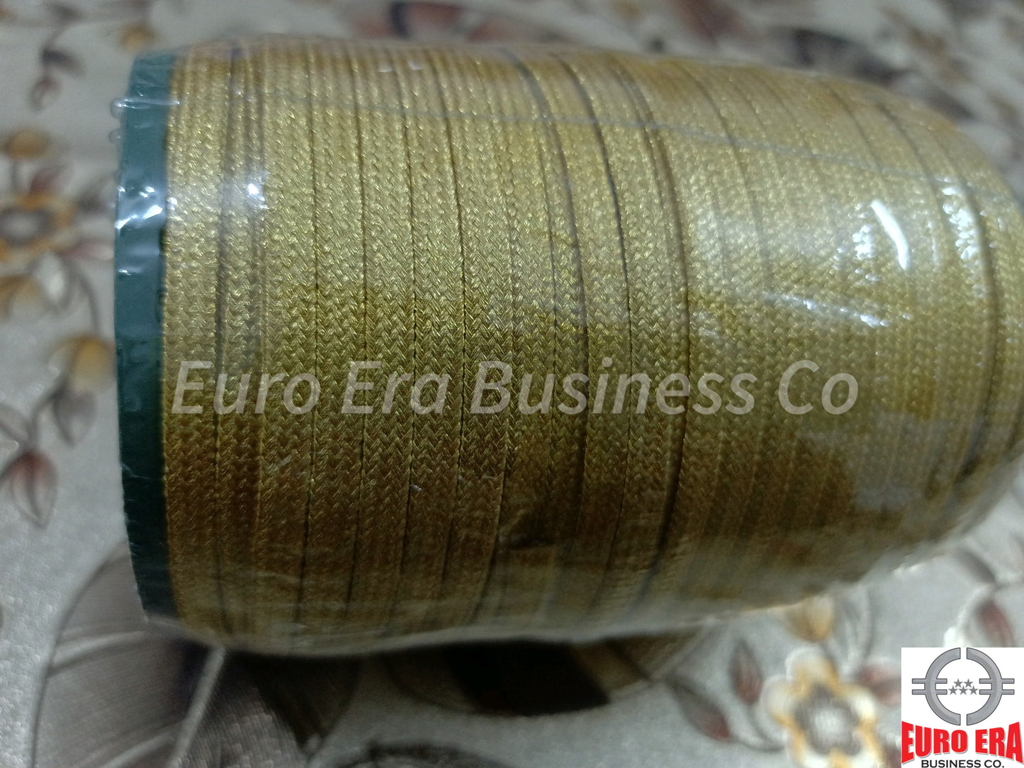 100 Meter 5mm Artillery Metal Wire Lace Double Vellum Gilt Metal Wire Laces
