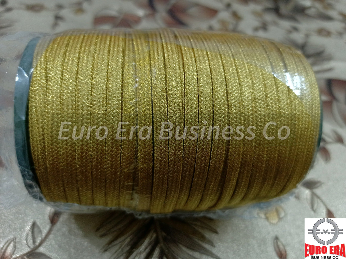 100 Meter 5mm Artillery Metal Wire Lace Double Vellum Gilt Metal Wire Laces