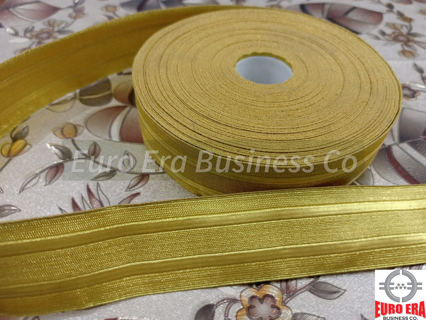 100 Meter Naval Gold Metallic Wire Lace Trim 25mm Braid