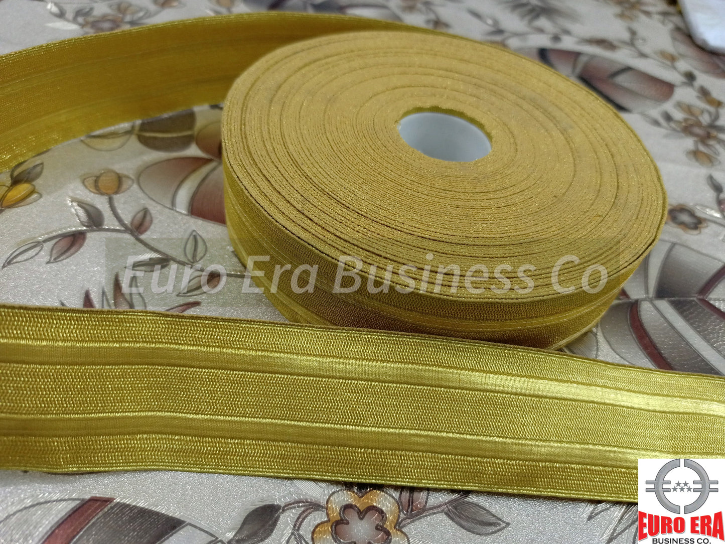 100 Meter Naval Gold Metallic Wire Lace Trim 25mm Braid