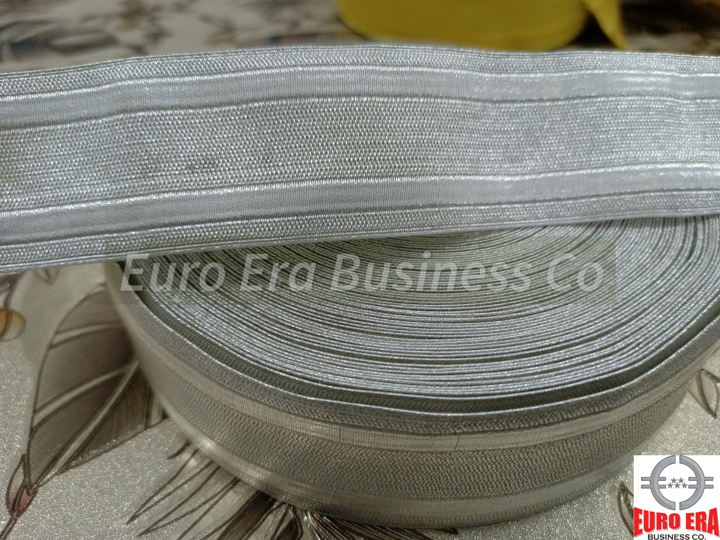 100 Meter Naval Silver Metallic Wire Lace Trim 25mm Braids