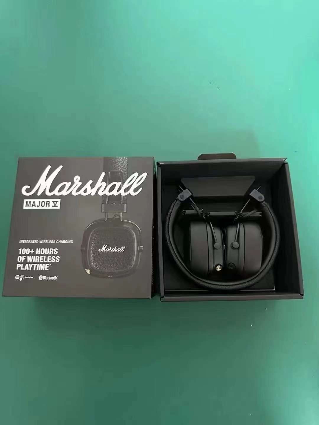 Marshall Major V Wireless Headphones Exceptional Sound 100hrs Long Battery