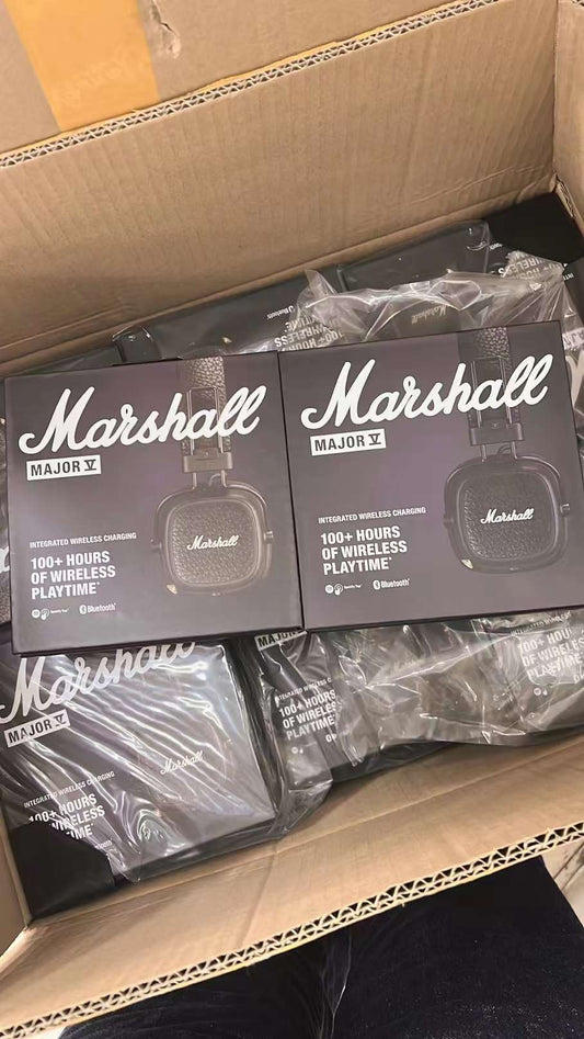 New Marshall Major V Wireless Headphones Exceptional Sound 100hrs Long Battery