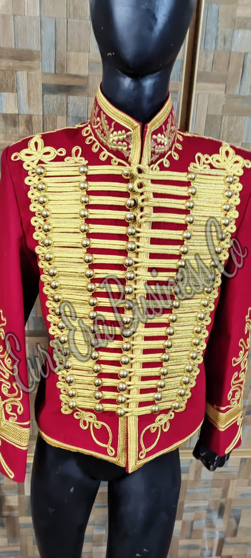 Adam Ant Style Hussars Tunic Pelisse Jacket Special Edition