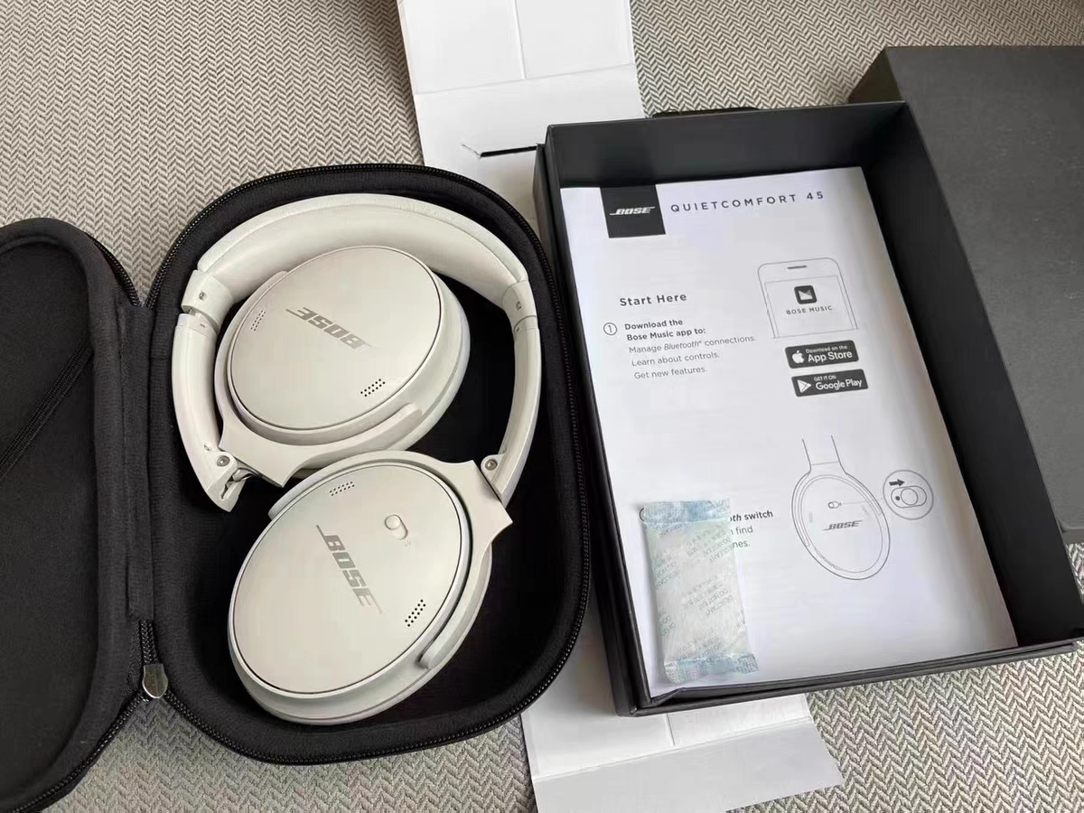 Bose QuietComfort 45 Wireless Over-Ear Active Noise Canceling Headphones
