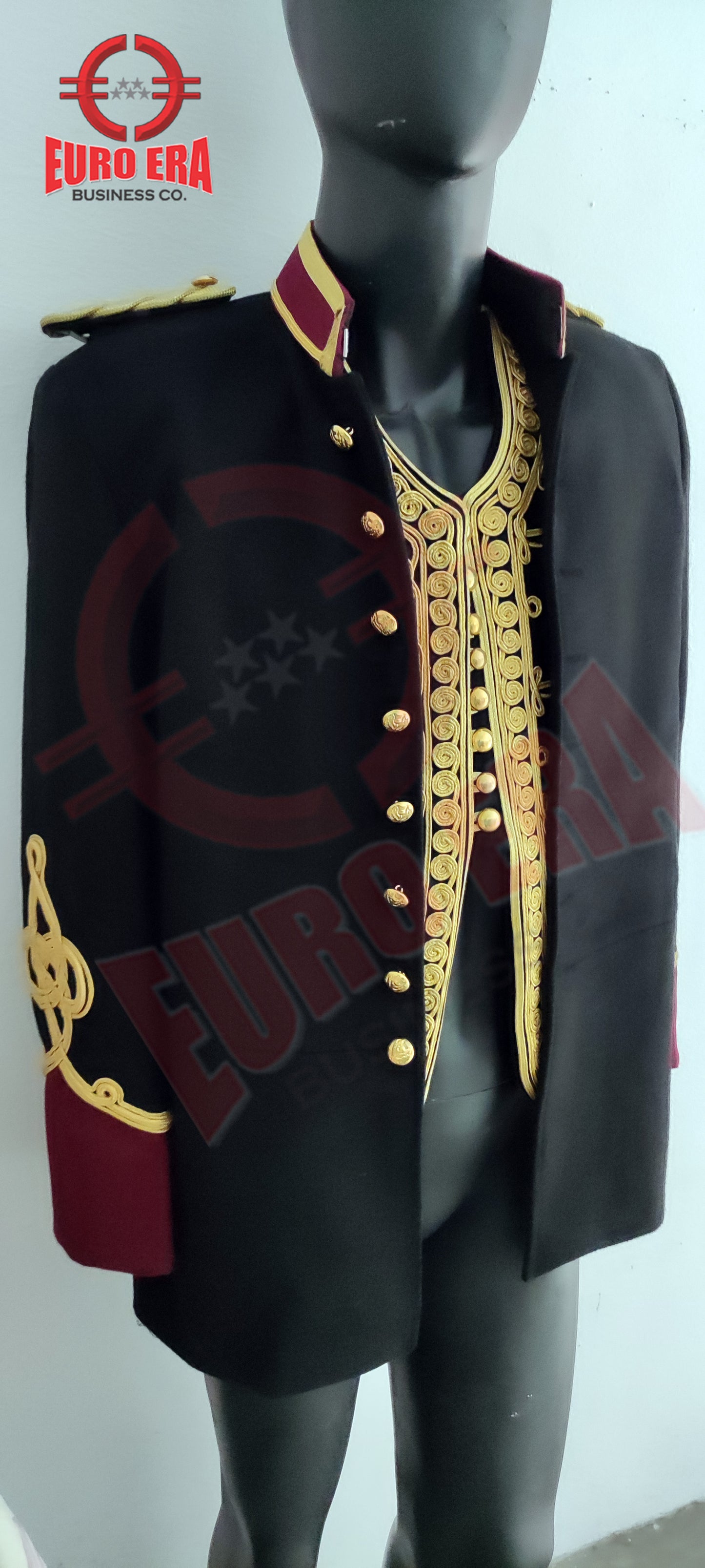 Napoleonic Hussars Uniform Military Style Jimi Hendrix Jacket & Waistcoat