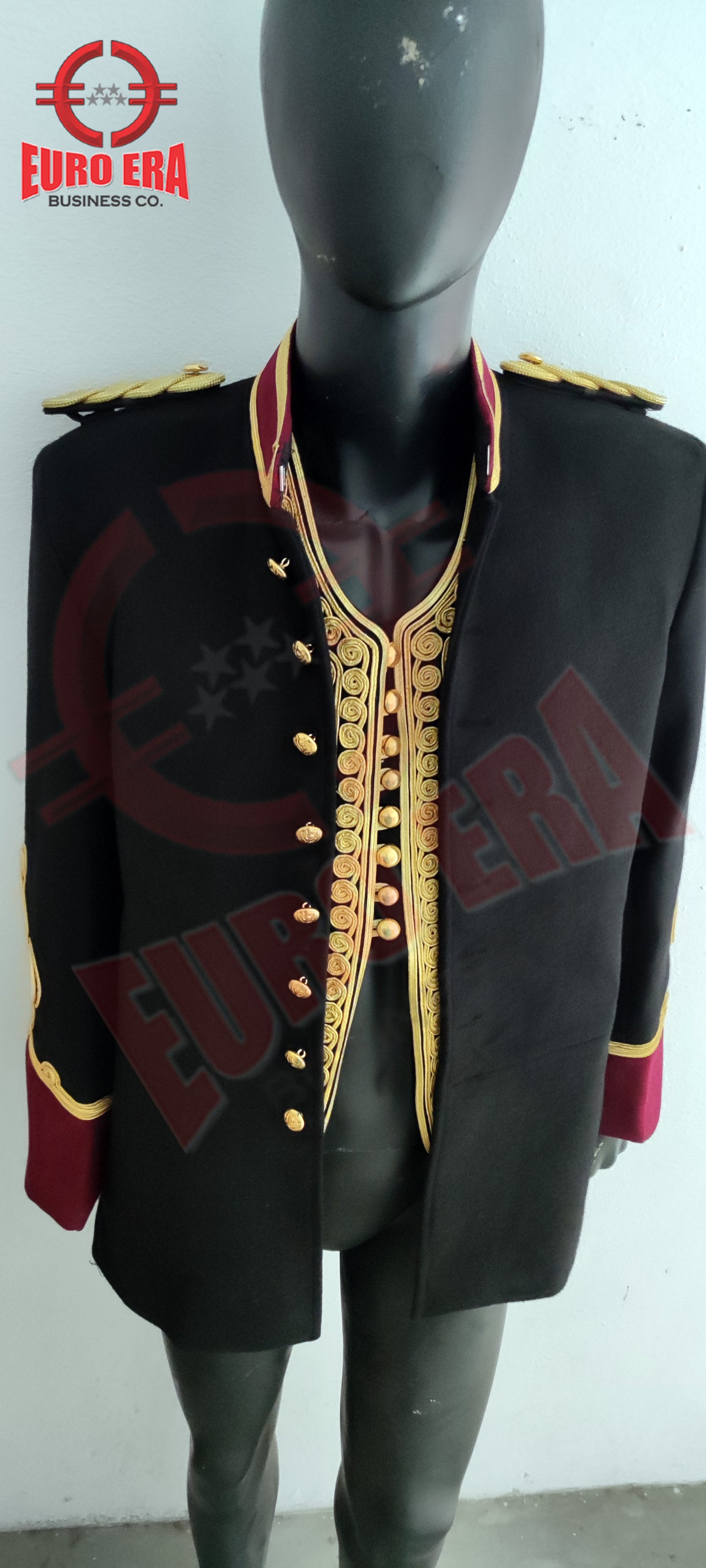 Napoleonic Hussars Uniform Military Style Jimi Hendrix Jacket & Waistcoat