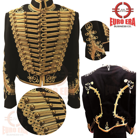 Adam Ant Hussars Military Jacket , British 11th Hussars Jacket
